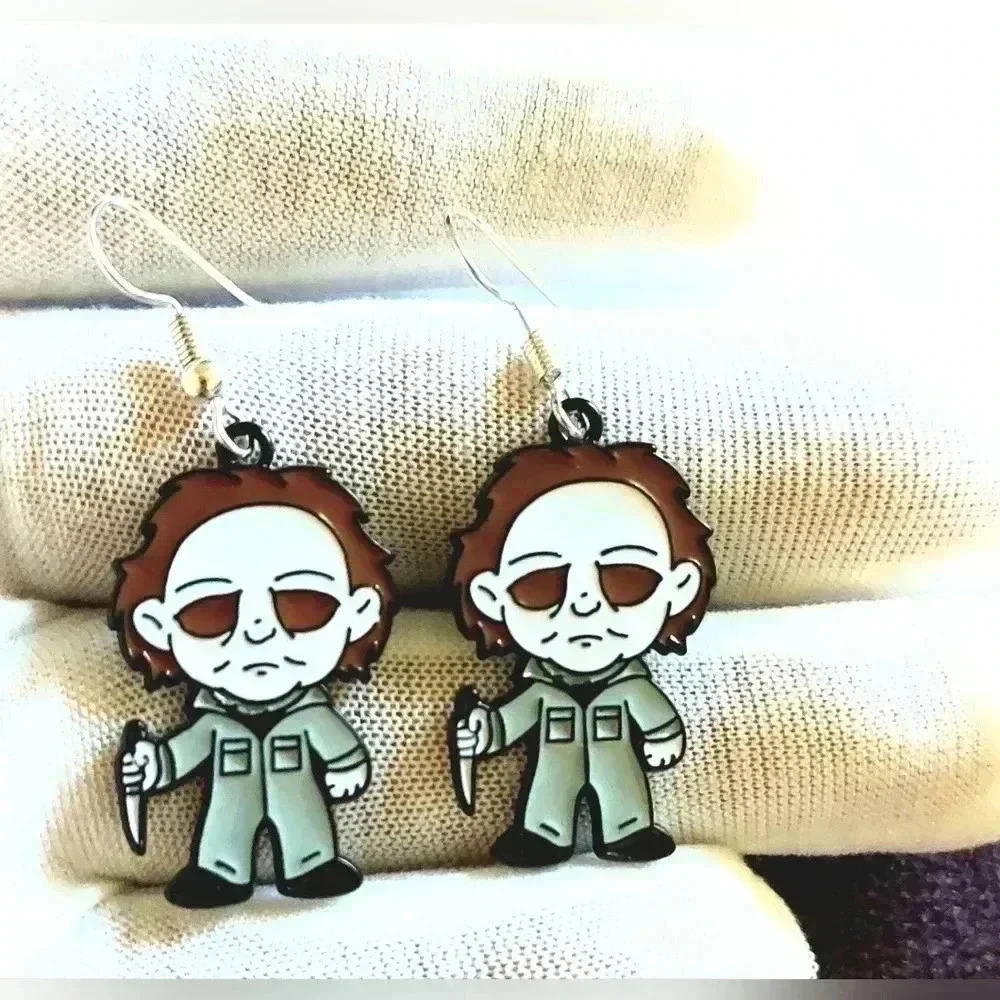 Halloween Series Killers Horror earring  Michael Myers